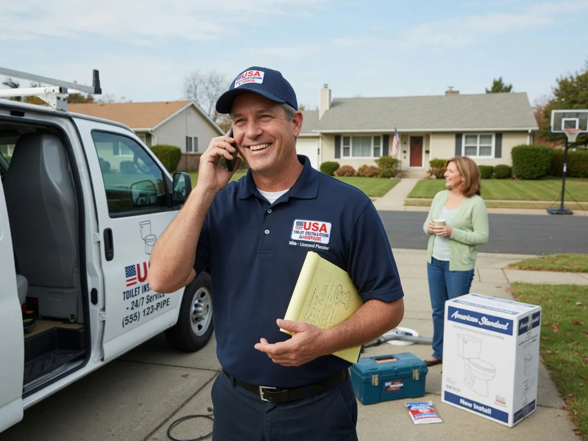 Toilet Installation Orangeville, PA FAQs